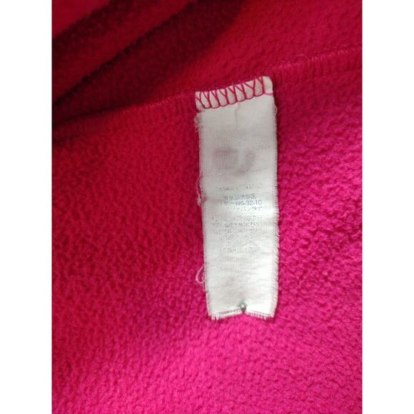 Vintage Y2K Old Navy Sweatshirt Womens Large Pink Full Zip Hoodie Barbiecore - Picture 5 of 11